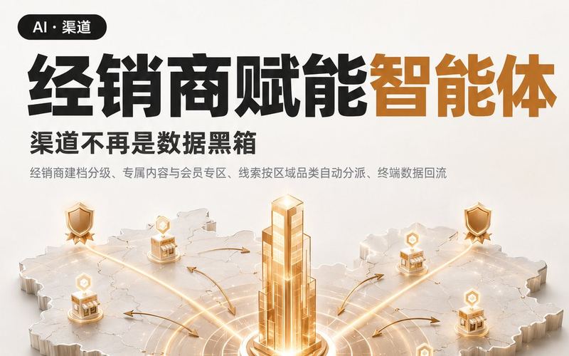 经销商赋能智能体 产品海报