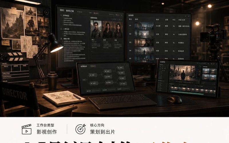 千影计划 AI 影视创作工作台海报