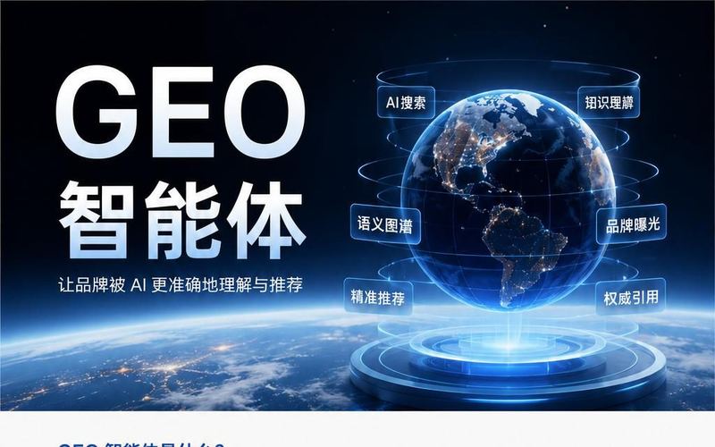 GEO 智能体 产品海报